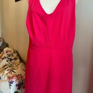 Jennifer Lopez Women's Size 16 Dress Sheath Pink Sleeveless JLo Dress #J1